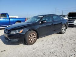 Salvage cars for sale at Haslet, TX auction: 2014 Volkswagen Passat S