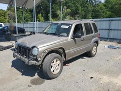 Salvage cars for sale at Savannah, GA auction: 2003 Jeep Liberty Sport