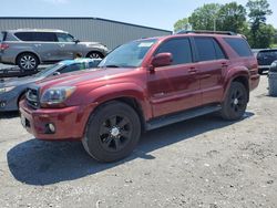 Salvage cars for sale from Copart Gastonia, NC: 2006 Toyota 4runner Limited