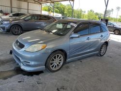 Salvage cars for sale from Copart Cartersville, GA: 2003 Toyota Corolla Matrix XRS
