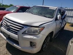 Lexus LX 570 salvage cars for sale: 2013 Lexus LX 570