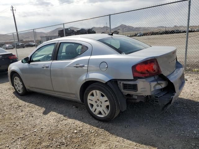 2013 Dodge Avenger SE