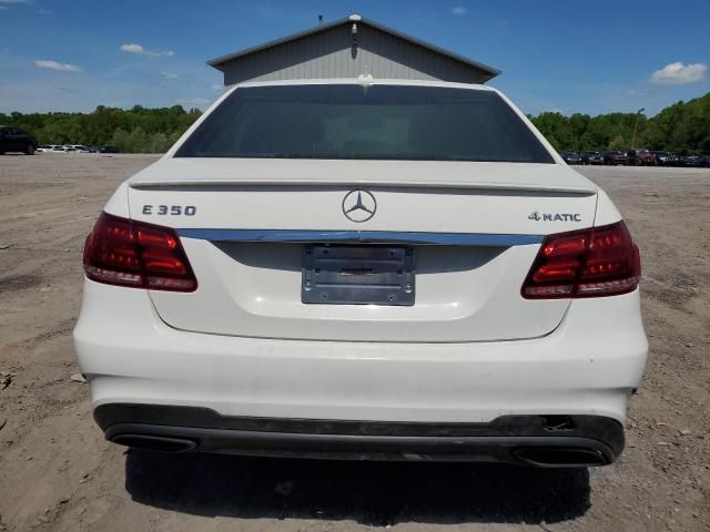 2014 Mercedes-Benz E 350 4matic