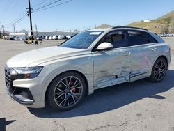 Salvage cars for sale from Copart Colton, CA: 2021 Audi Q8 Premium Plus S-Line