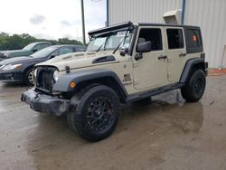 Salvage cars for sale from Copart Apopka, FL: 2017 Jeep Wrangler Unlimited Sport