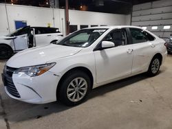 Salvage cars for sale from Copart Blaine, MN: 2017 Toyota Camry LE