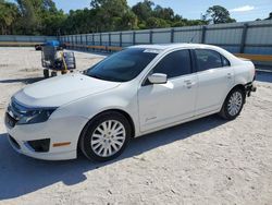 Salvage cars for sale at Fort Pierce, FL auction: 2010 Ford Fusion Hybrid