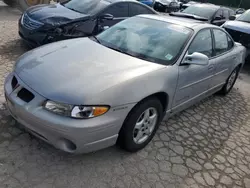 Salvage cars for sale at Cahokia Heights, IL auction: 1998 Pontiac Grand Prix GT