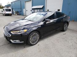 Salvage cars for sale from Copart Anchorage, AK: 2018 Ford Fusion TITANIUM/PLATINUM