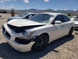 Salvage cars for sale at Magna, UT auction: 2014 Nissan Maxima S