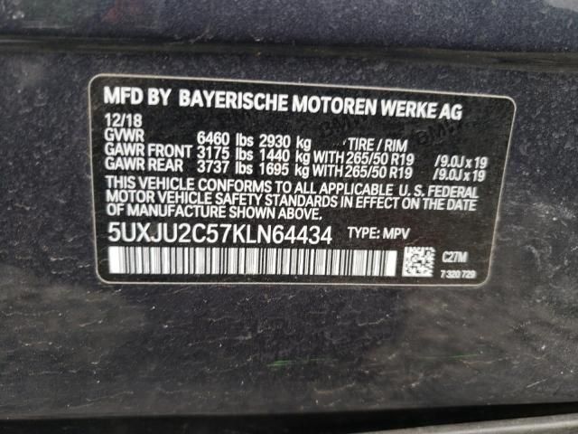 2019 BMW X5 XDRIVE50I