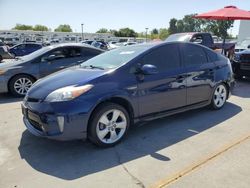 Salvage cars for sale at Sacramento, CA auction: 2012 Toyota Prius