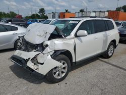 Vehiculos salvage en venta de Copart Cahokia Heights, IL: 2012 Toyota Highlander Base