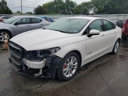 Salvage cars for sale at Moraine, OH auction: 2019 Ford Fusion SE