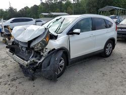 Salvage cars for sale at Savannah, GA auction: 2012 Honda CR-V EXL