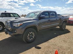 Salvage cars for sale at Brighton, CO auction: 2017 Toyota Tacoma Double Cab