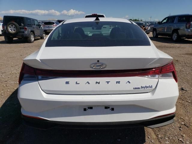 2023 Hyundai Elantra Blue