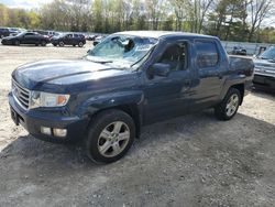 Salvage cars for sale from Copart North Billerica, MA: 2012 Honda Ridgeline RTL