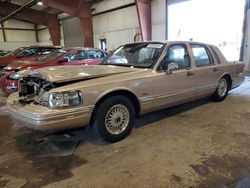 Salvage cars for sale at Lansing, MI auction: 1993 Lincoln Town Car Executive