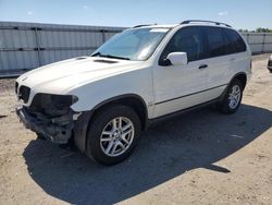 Salvage cars for sale from Copart Fredericksburg, VA: 2005 BMW X5 3.0I