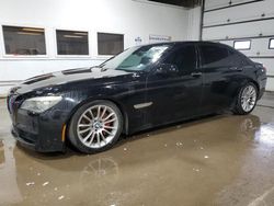 Salvage cars for sale from Copart Blaine, MN: 2012 BMW 740 LI