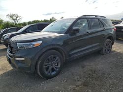 Salvage cars for sale at Des Moines, IA auction: 2024 Ford Explorer XLT