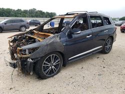 Salvage cars for sale at New Braunfels, TX auction: 2018 Infiniti QX60