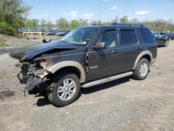 Ford salvage cars for sale: 2008 Ford Explorer Eddie Bauer