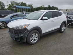 Salvage cars for sale at Spartanburg, SC auction: 2021 Hyundai Tucson SE