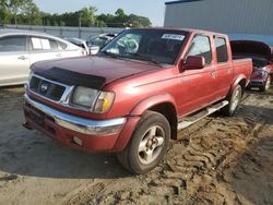 Nissan salvage cars for sale: 2000 Nissan Frontier Crew Cab XE