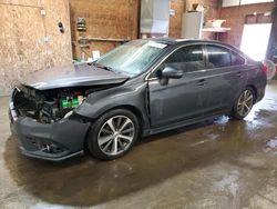 Salvage cars for sale at Ebensburg, PA auction: 2018 Subaru Legacy 2.5I Limited