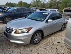 Salvage cars for sale from Copart Houston, TX: 2012 Honda Accord EXL