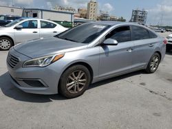 Salvage cars for sale at New Orleans, LA auction: 2016 Hyundai Sonata SE