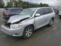 Toyota Highlander se salvage cars for sale: 2010 Toyota Highlander SE