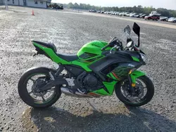 Kawasaki salvage cars for sale: 2023 Kawasaki EX650 P