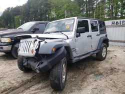 Jeep Wrangler salvage cars for sale: 2011 Jeep Wrangler Unlimited Sport