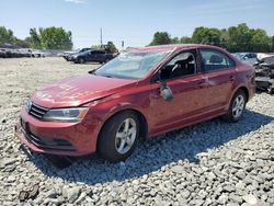 Salvage cars for sale at Mebane, NC auction: 2016 Volkswagen Jetta S