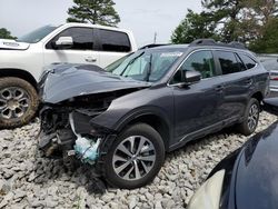 Salvage cars for sale at Florence, MS auction: 2022 Subaru Outback Premium
