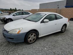 Salvage cars for sale at Mentone, CA auction: 2007 Honda Accord LX