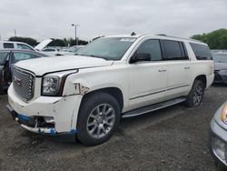Salvage cars for sale at East Granby, CT auction: 2015 GMC Yukon XL Denali
