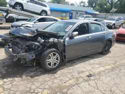 Salvage cars for sale at Wichita, KS auction: 2010 Honda Accord EX