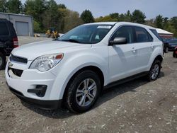 Salvage cars for sale at Mendon, MA auction: 2014 Chevrolet Equinox LS