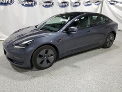 Salvage cars for sale at Ham Lake, MN auction: 2022 Tesla Model 3