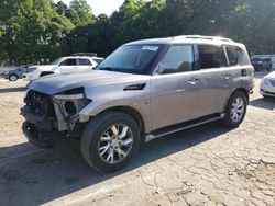 SUV salvage a la venta en subasta: 2014 Infiniti QX80