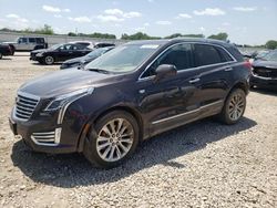 Salvage cars for sale at Kansas City, KS auction: 2017 Cadillac XT5 Platinum