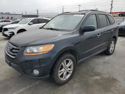 Salvage cars for sale at Sun Valley, CA auction: 2010 Hyundai Santa FE Limited