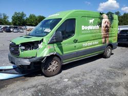 Salvage cars for sale from Copart Grantville, PA: 2018 Ford Transit T-250
