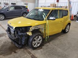 Salvage cars for sale from Copart Mcfarland, WI: 2014 KIA Soul +