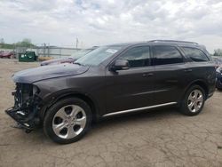 Salvage cars for sale at Dyer, IN auction: 2014 Dodge Durango Limited
