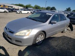 Salvage cars for sale from Copart Sacramento, CA: 2006 Honda Accord LX